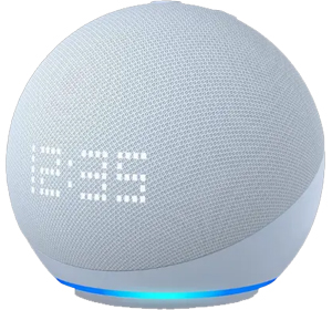 Amazon Echo Dot 5th Generation with Clock