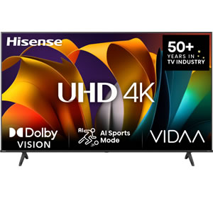 Hisense 2024 43A6NTUK 4K UHD HDR Smart TV