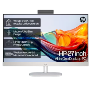 HP 27-cr0045na All-in-One Desktop PC (Windows 10)