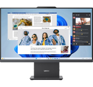 Lenovo IdeaCentre 27-inch All-in-One Touchscreen Desktop - AMD Ryzen 5 7535HS (Windows 10)