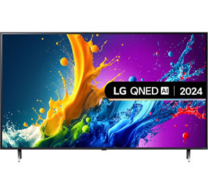 LG 2024 43QNED80T6A QNED HDR 4K Ultra HD Smart TV