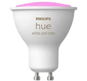 Philips Hue White and Colour Ambiance Smart Spotlight GU10