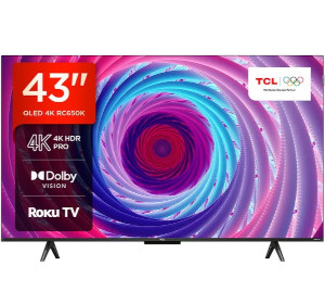 TCL  43RC650K QLED UHD 4K Smart Roku TV