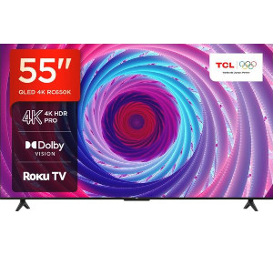 TCL 55RC650K QLED UHD 4K Smart Roku TV