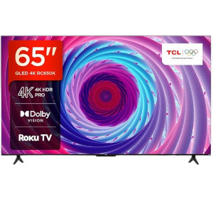 TCL 65RC650K QLED 4K Ultra HD Roku Smart TV