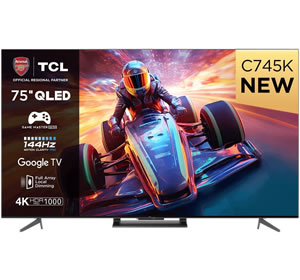 TCL 75C745K 4K QLED TV