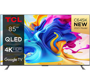 TCL 85C645K 4K QLED TV